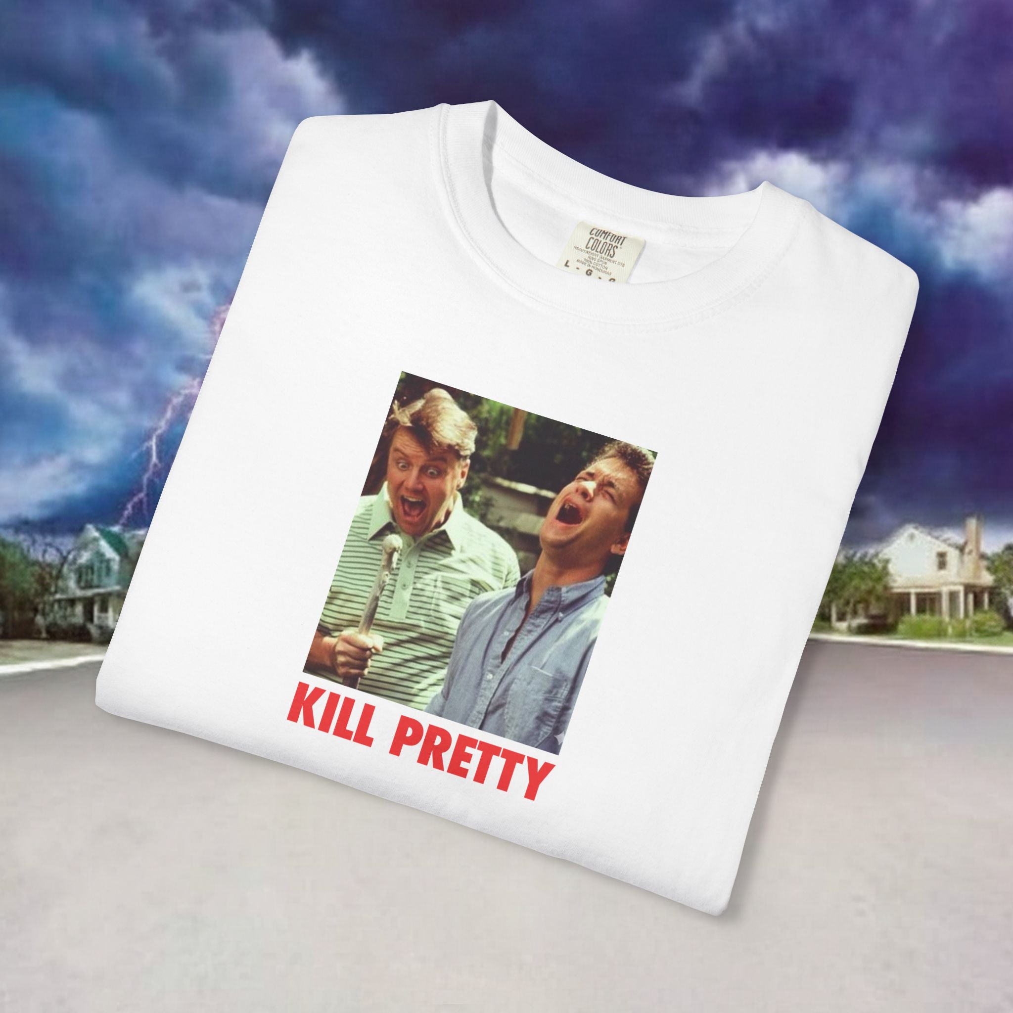 Graphic T-Shirt — 'Kill Pretty' Vintage Photo Tee