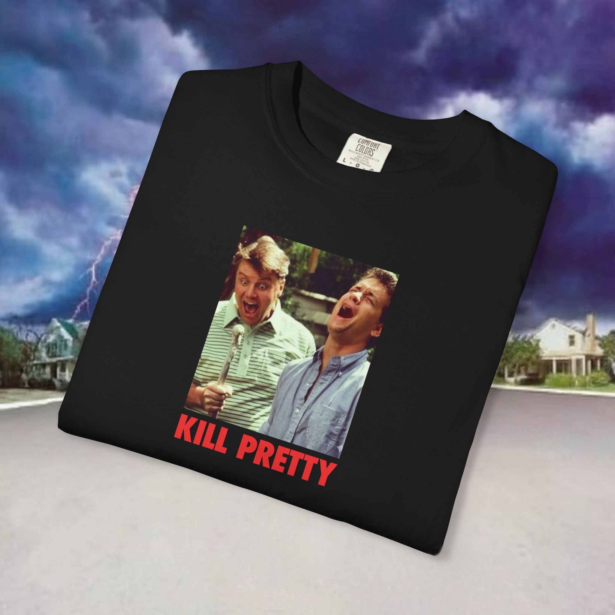 Graphic T-Shirt — 'Kill Pretty' Vintage Photo Tee