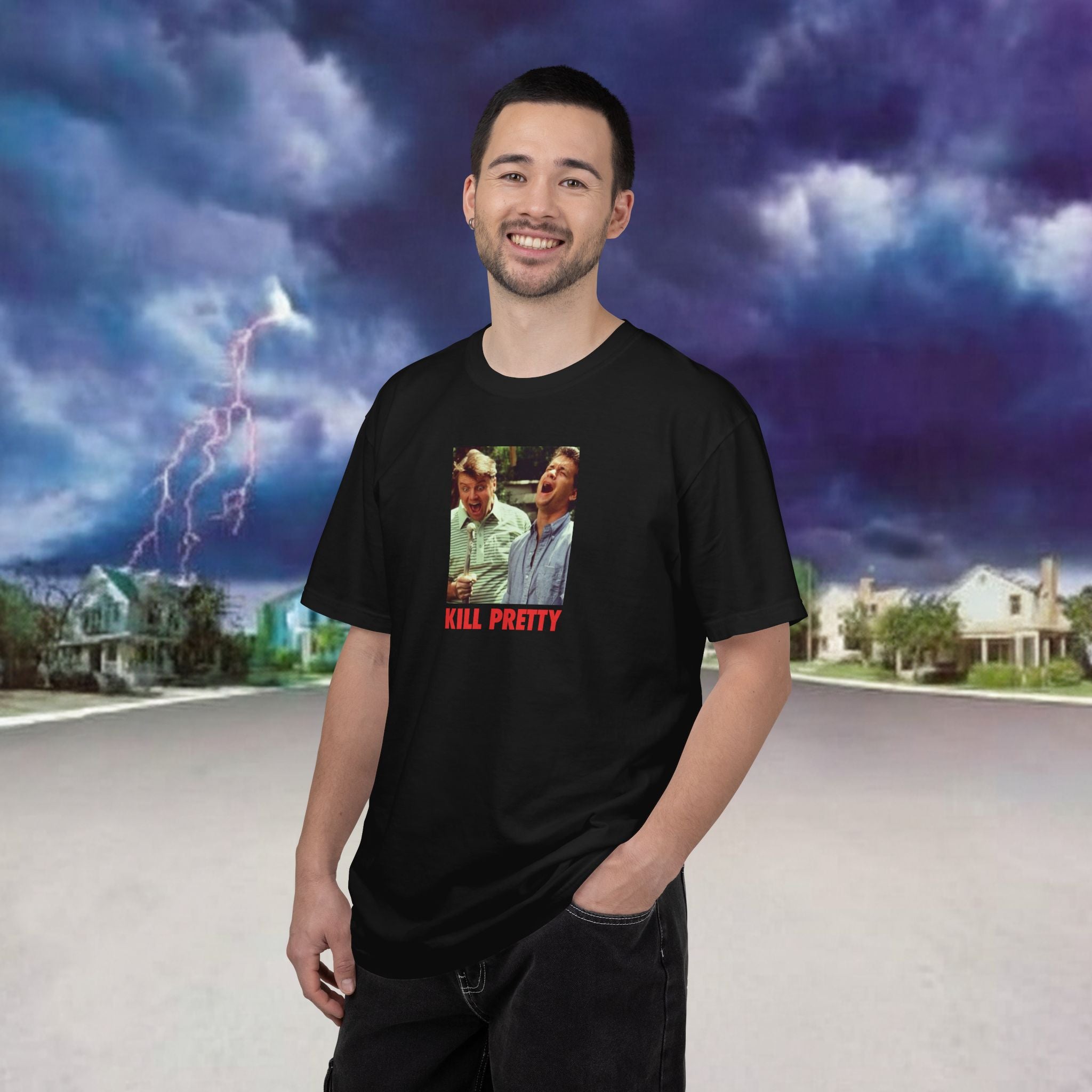 Graphic T-Shirt — 'Kill Pretty' Vintage Photo Tee